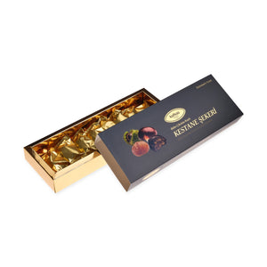 Kafkas Kestane Şekeri 8 li Bitter Çikolata Kaplı