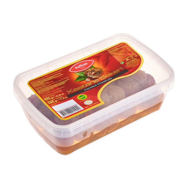 Kafkas Kestane Şekeri Bütün Pls Kap 500 Gr